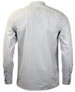 Brize REALM & EMPIRE Demob Stripe Grandad Shirt