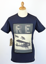 Swordfish REALM & EMPIRE Retro Vintage Bomber Tee