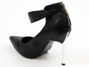 'Jerry' Retro 70s Ankle Strap High Heel Shoes (B)