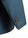 Retro 60s Mod 2 Button Tailored Suit in Teal