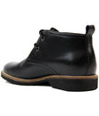 Clayton Retro Mod Smooth Leather Chukka Boots (B)