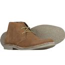 Double Dekker - Mens Mod Suede Desert Boots SAND