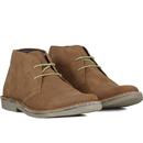 Double Dekker - Mens Mod Suede Desert Boots SAND