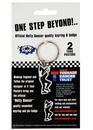 Nutty Dancer Mod Ska Charity Keyring & Pin Badge