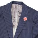 Mens Retro 60s Mod 3 Piece Pinstripe Suit