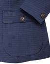 GIBSON LONDON Matching Mod Navy Blazer & Waistcoat