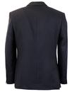 Retro Mod Linen Tex Weave 2 Button Blazer Jacket