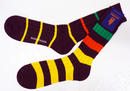 + Scott Nichol Retro Mod Rugby Stripe Odd Socks DC