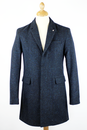 Coronet PETER WERTH Retro Mod Wool Fleck Overcoat