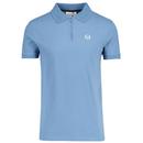 Sergio Tacchini Briggs Textured Collar Polo Shirt in Coronet Blue