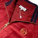 Sergio Tacchini Court Velour 80s Tracksuit in Red