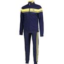 Sergio Tacchini Damarindo Tracksuit - Navy/Lemon