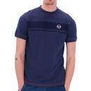 Denim Masters Sergio Tacchini 80s Chest Stripe Tee