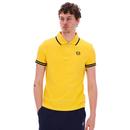 Iceberg Sergio Tacchini Cuff Stripe 1/4 Zip Polo D