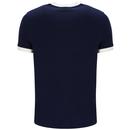 Master Sergio Tacchini Block Stripe Ringer Tee MB