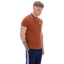 Iceberg Sergio Tacchini Cuff Stripe 1/4 Zip Polo M