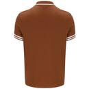 Iceberg Sergio Tacchini Cuff Stripe 1/4 Zip Polo M