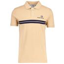 Sergio Tacchini New Supermac Polo Shirt in Latte