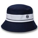 Sergio Tacchini Newsford Bucket Hat in Maritime Blue
