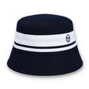 Sergio Tacchini Newsford Bucket Hat in Maritime Blue Navy STA10112 220