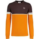 Sergio Tacchini Orion Retro 70s Knitted Jumper in Java