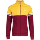 Sergio Tacchini Orion Track Top Mimosa and Tibetan Red STM14594 491
