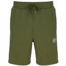 Sergio Tacchini Pietrapertosa Shorts in Sphagnum Green STM14553 7761