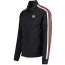 Sergio Tacchini Renshaw Retro 70s Tape Tracksuit in Black