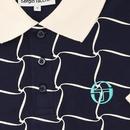 Salvatore Sergio Tacchini Flag Check Pique Polo 