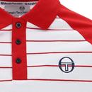 Sandro Sergio Tacchini Retro Stripe Raglan Polo AR