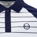 Sandro Sergio Tacchini Retro Stripe Raglan Polo MB