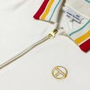 Slice Sergio Tacchini Retro 70s Velour Track Top G