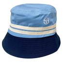 Sergio Tacchini Stonewoods Retro 80s Bucket Hat in Sky Blue STA14015 383