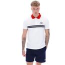 Super MK2 Sergio Tacchini Retro 80s Polo Shirt W/R