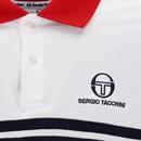 Super MK2 Sergio Tacchini Retro 80s Polo Shirt W/R