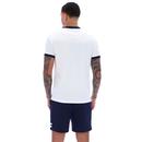 Super MK2 Sergio Tacchini Retro 80s Ringer Tee W/R