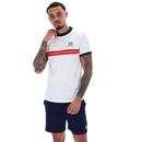 Super MK2 Sergio Tacchini Retro 80s Ringer Tee W/R