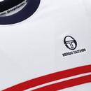 Super MK2 Sergio Tacchini Retro 80s Ringer Tee W/R