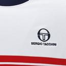 Super MK2 Sergio Tacchini Retro 80s Ringer Tee W/R