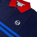 Supermac Sergio Tacchini Retro 80s Polo Shirt MB