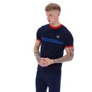 Supermac SERGIO TACCHINI Retro Stripe Tee Maritime