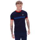 Supermac SERGIO TACCHINI Retro Stripe Tee Maritime