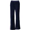 Sergio Tacchini Women's Miss Goran Velour Track Pants in Maritime Blue STW21119 225