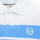Young Line Sergio Tacchini 80s Stripe Polo Shirt G