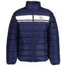 Sergio Tacchini Youngline Lightweight Padded Puffer Jacket in Maritime Blue STM29509 241