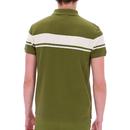 Young Line Sergio Tacchini 80s Stripe Polo Shirt S
