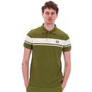 Young Line Sergio Tacchini 80s Stripe Polo Shirt S