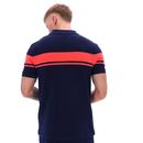 Young Line Sergio Tacchini Stripe Polo Shirt MB/D