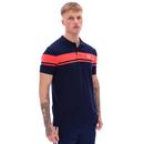 Young Line Sergio Tacchini Stripe Polo Shirt MB/D