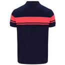 Young Line Sergio Tacchini Stripe Polo Shirt MB/D